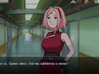 PASANDO TIEMPO A SOLAS CON SAKURA - NARUTO KUNOICHI TRAINER - CAP 3