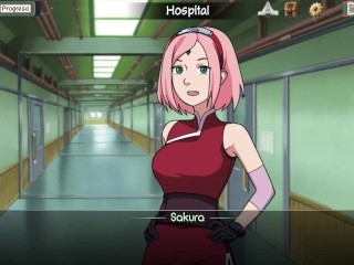 RECIBIENDO UNA EXQUISITA MAMADA DE SAKURA - NARUTO KUNOICHI TRAINER - CAP 8