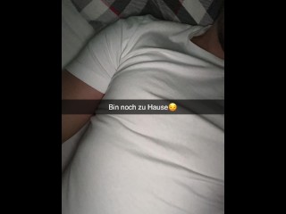 German Teen fucks Friend in Hotel Room Snapchat