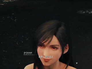 いつもとは違うアングルで見るティファ【FF7R】