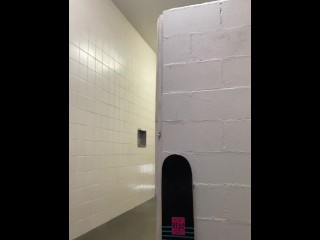 Autism Acting Up In Public Bathroom