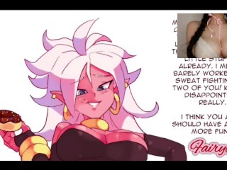 Android 21 ride big dick creampy Dragon Ball Porn.