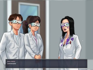 Summertime saga #73 - Wearing x-ray glasses with my friends - Gameplay