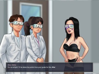 Summertime saga #73 - Wearing x-ray glasses with my friends - Gameplay