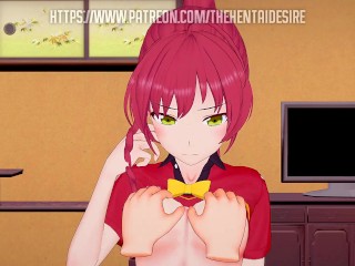 PLAYFUL TIME WITH EMI YUSA 😏 THE DEVIL IS A PART TIMER HENTAI