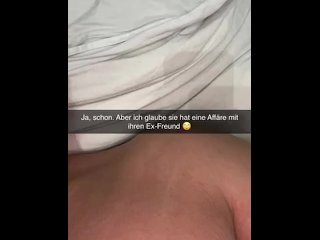 Chef betrügt seine Frau mit seiner 18 Jahre alten Sektretärin auf Snapchat und creampied sie Anal