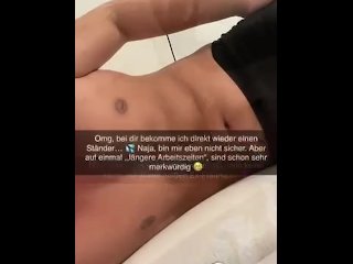 Chef betrügt seine Frau mit seiner 18 Jahre alten Sektretärin auf Snapchat und creampied sie Anal