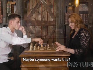 MATURE4K. Charmer prefers to have snatch scored instead of playing chess