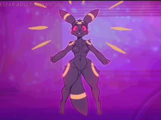 Sex addicted Pokemon gets unleashed and fucks her master