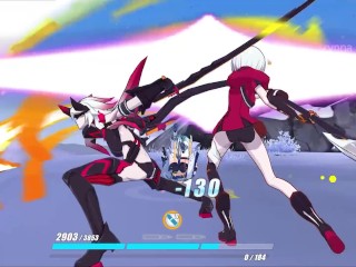 Sugary Starburst ryona - Honkai Impact 3rd