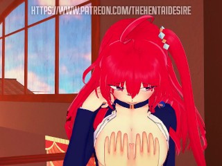 PASSIONATE SEX WITH SARASA AND SHIRAYUKI UNTIL CREAMPIE 😘 LIAR LIAR HENTAI