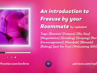 Roommate Introduces you to Freeuse with Her Tits