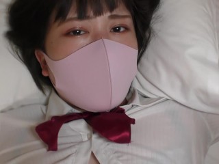 2 consecutive vaginal cum shots for a cute girl with G cup big breasts❤️Creampie❤️Japanesegirl❤️Pov❤