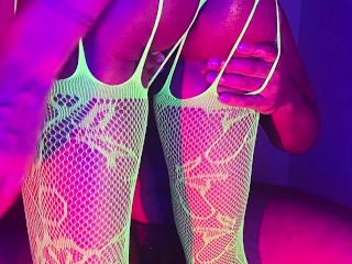 Ebony Milf Rides BBC All Night