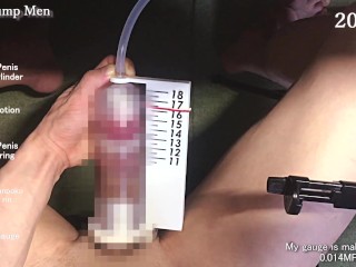 【100日後にチンコ大きくなる僕 Day5】I will have a bigger cock in 100 days. Penis pump training. 【SEASON 1】