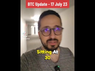 Bitcoin price update 17 July 2023