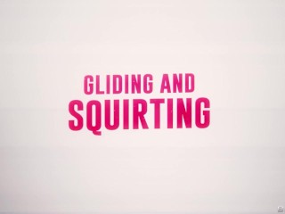Gliding and Squirting.Polly Pons, Polly Pons / Brazzers