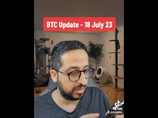 Bitcoin price update 18 July 23 with stepsister