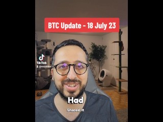Bitcoin price update 18 July 23 with stepsister