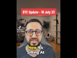 Bitcoin price update 18 July 23 with stepsister