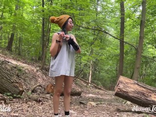 2 MILE NAKED HIKE: Nude Hiking Vlog w/ Mission Icecream