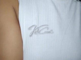 Levei a Kel Abate no swing e ela adorou chupar no GloryHole