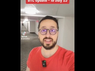 Bitcoin price update 19th July 2023 with stepsister