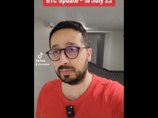 Bitcoin price update 19th July 2023 with stepsister