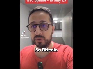 Bitcoin price update 19th July 2023 with stepsister