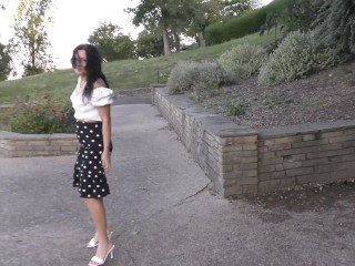 Milf's public pissing. BadTaha pissing in park. Mom's public pissing. Hot milf public pee