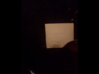 Top view of a solo male masturbation, when everyone else is slumbering