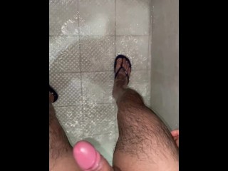 Diversión en la ducha.