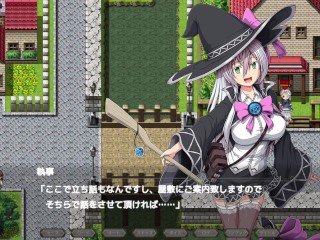 【#07 エクリプスの魔女(体験版)】リズが領主に縦パイズリ胸射からの生中出しセックスされてしまい・・・(爆乳魔法使いファンタジーエロゲー Witch RPG Hentai game)