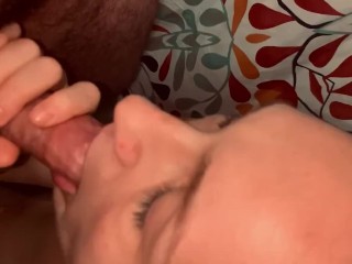 Sucking my cock like a good girl