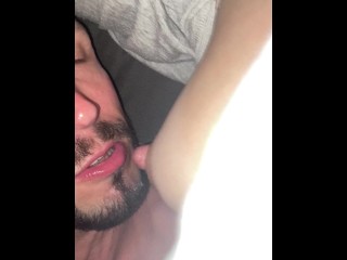 Breastfeeding bro’s hot slutty wife