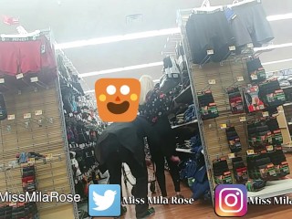 Mila Gets Pants'd in Public!