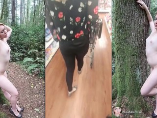 Mila Gets Pants'd in Public!