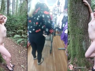 Mila Gets Pants'd in Public!