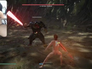 GUERRA DE LAS GALAXIAS LA ORDEN CAIDA DE LOS JEDI EDICIÓN DESNUDA CÁMARA POLLA GAMEPLAY #19