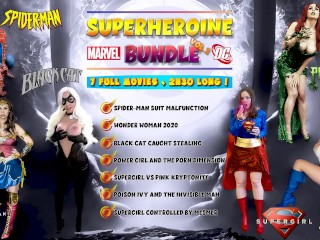 SUPERHEROINE BUNDLE Vol. 1 - PREVIEW - ImMeganLive