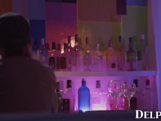 Delphine Films- Stunning Brunette Lola Fae Fucks The Bartender