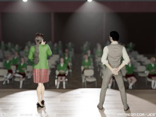 Full Measure - Scene 01 of 08 - an animated spanking video series