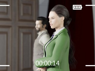 Full Measure - Scene 01 of 08 - an animated spanking video series