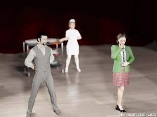 Full Measure - Scene 01 of 08 - an animated spanking video series