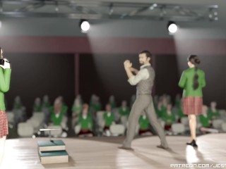 Full Measure - Scene 01 of 08 - an animated spanking video series