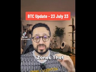 Bitcoin price update 23 July 2023 with stepsister