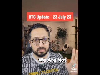 Bitcoin price update 23 July 2023 with stepsister