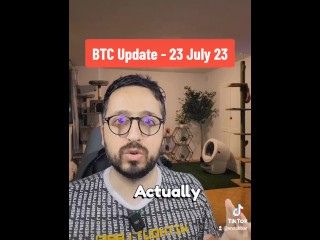 Bitcoin price update 23 July 2023 with stepsister