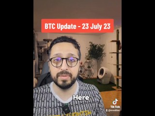 Bitcoin price update 23 July 2023 with stepsister