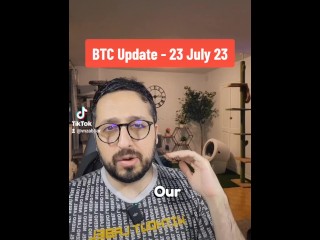 Bitcoin price update 23 July 2023 with stepsister